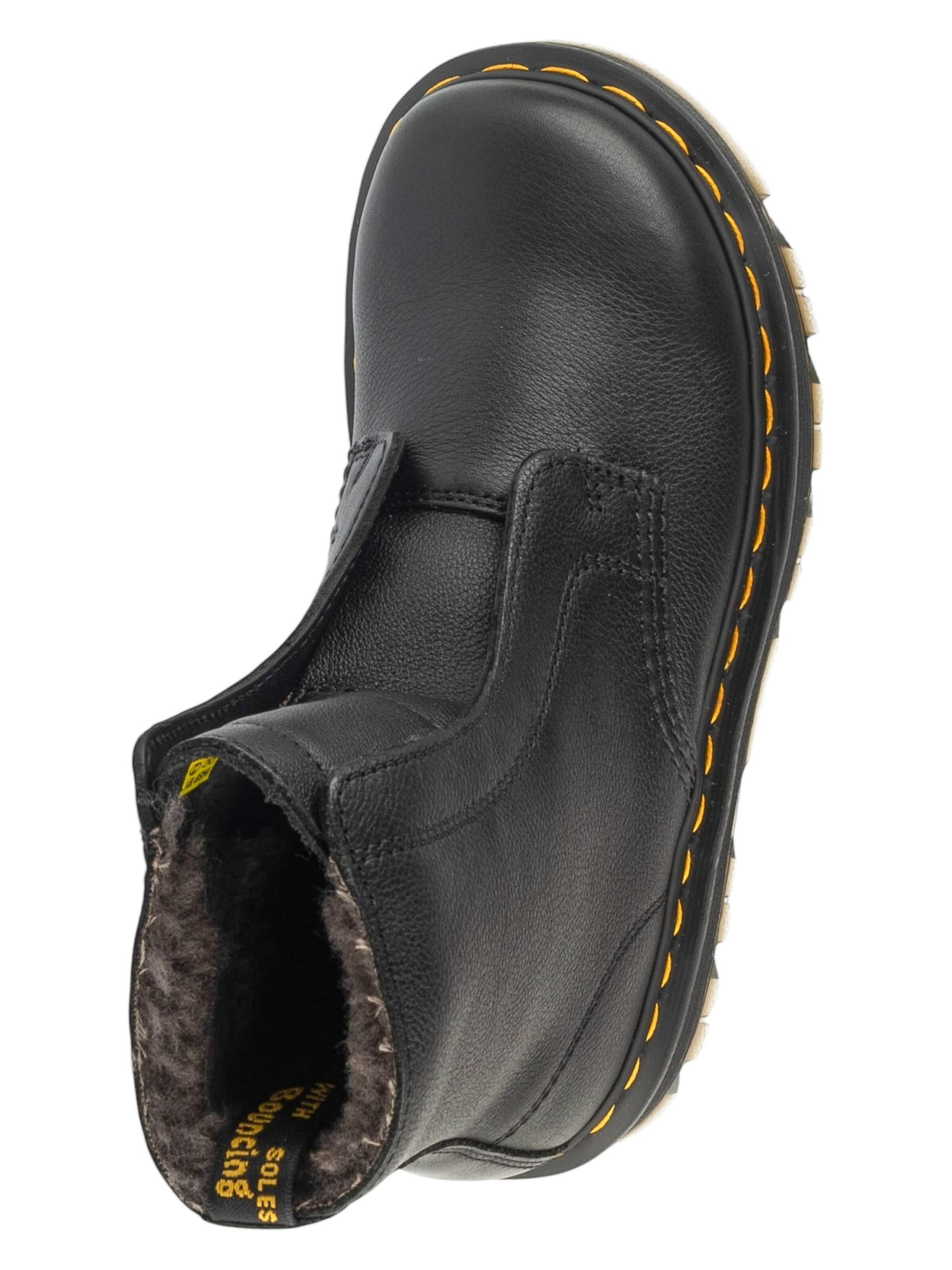 Dr. Martens Enkellaarsje 'Dr. Martens ZebZag Laceless WL Low Boot' in Zwart