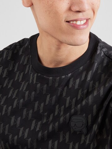 Tricou de la Karl Lagerfeld pe negru