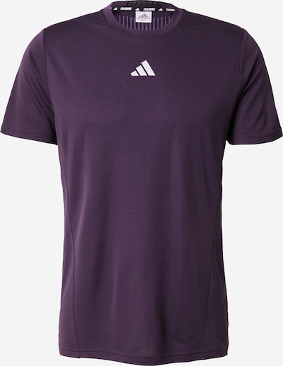 ADIDAS PERFORMANCE Performance Shirt 'D4T Hiit Workout Heat.Rdy' in Light grey / Dark purple, Item view