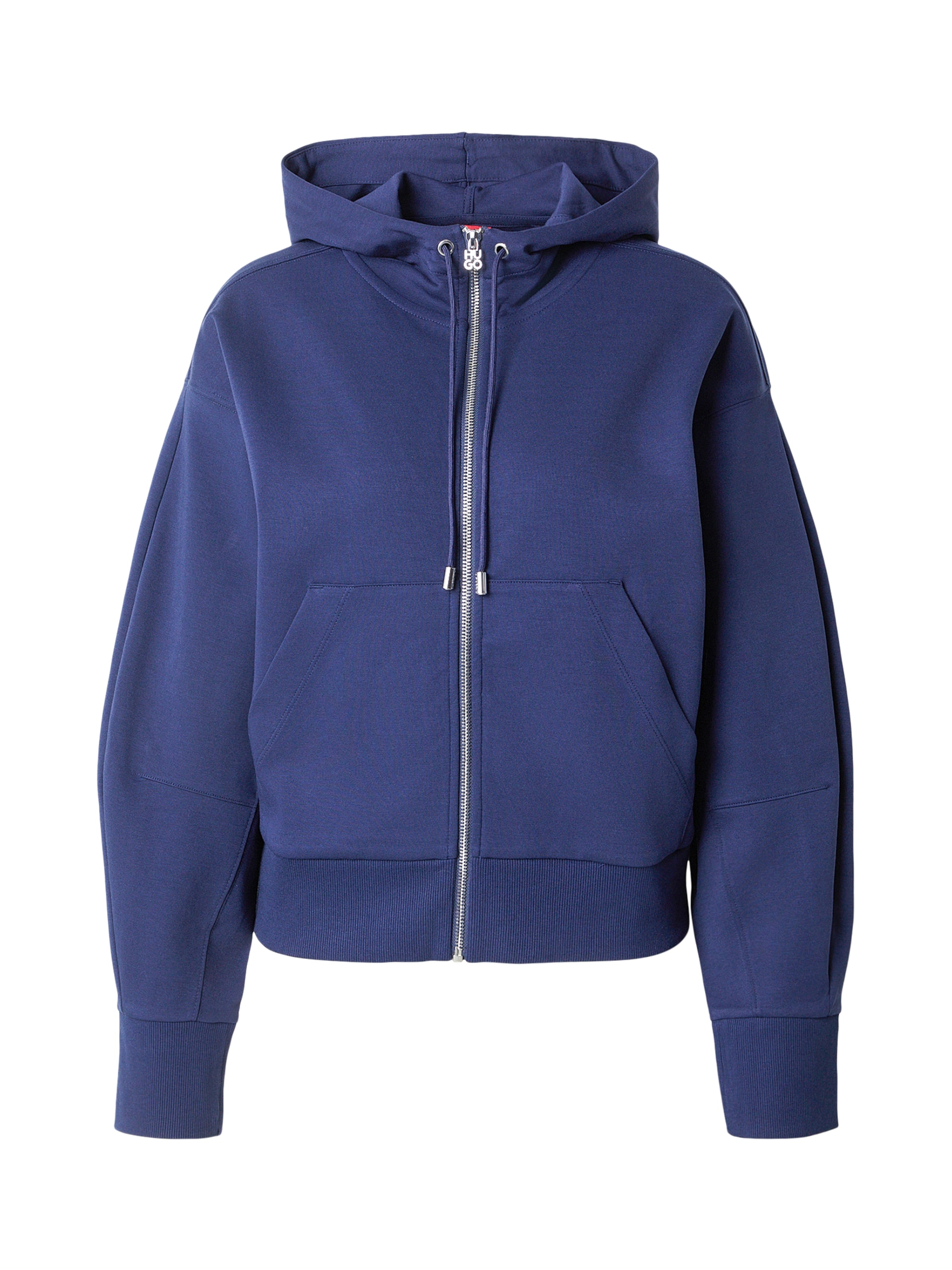 HUGO Zip-Up Hoodie 'Dumanji' in Dark blue, Item view