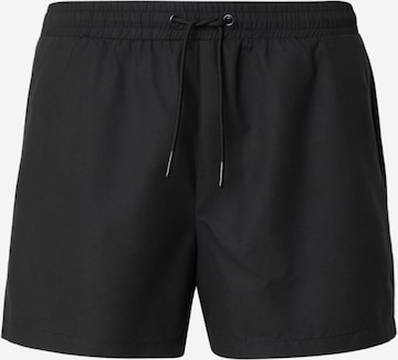 TRAPP Szorty kąpielowe 'Ilias' w kolorze czarny: przód