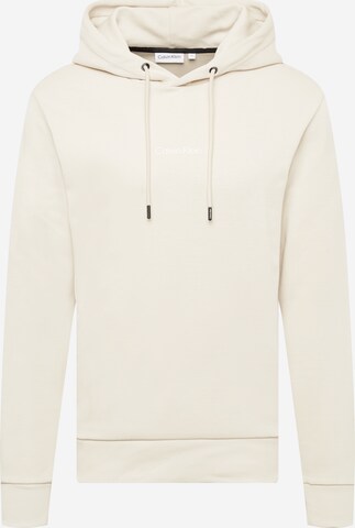 Calvin Klein Regular Sweatshirt in Beige: predná strana