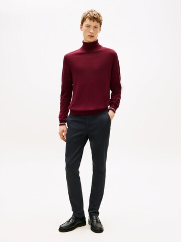 TOMMY HILFIGER Pullover in Rot