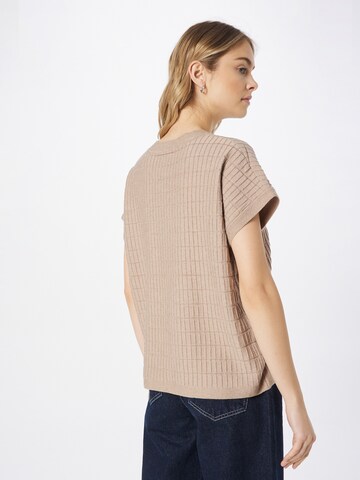 NÜMPH Sweater 'ANJA DARLENE' in Brown