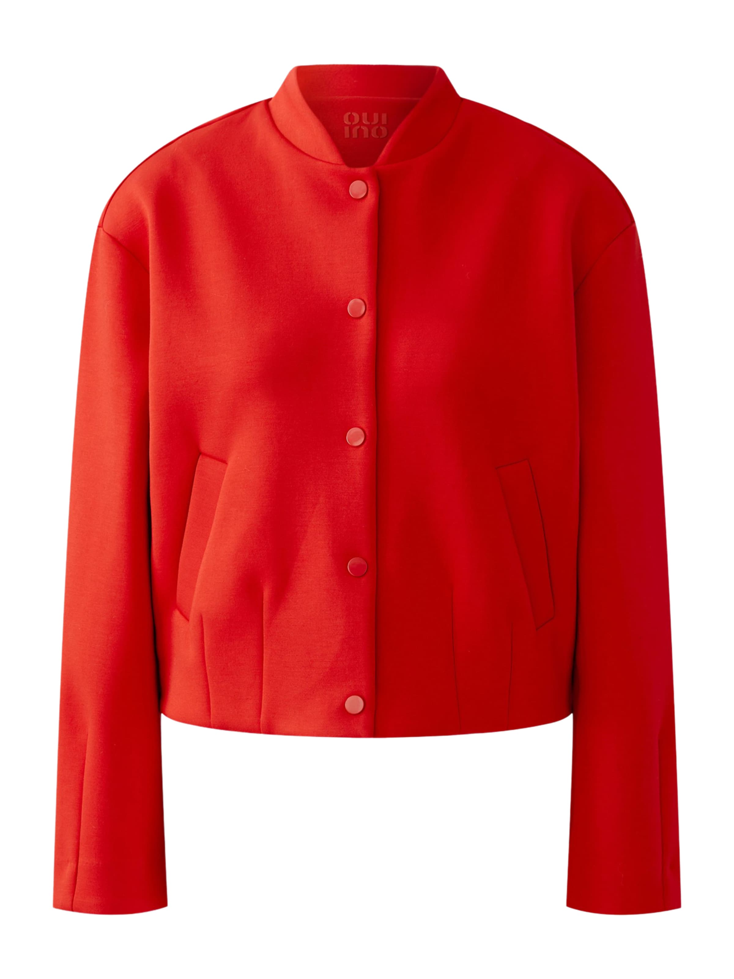 OUI Tussenjas in Rood: voorkant