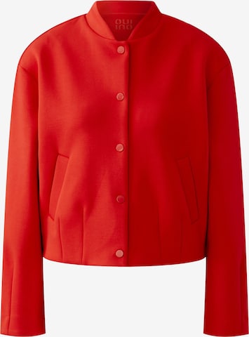 OUI Välikausitakki värissä punainen: etupuoli