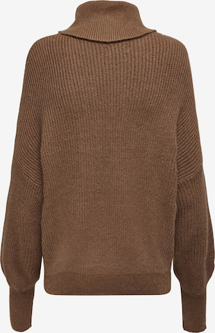 ONLY Pullover 'KATIA' i brun: forside