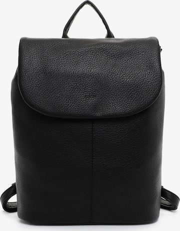 Emily & Noah Backpack ' E&N Tours RUE 09 ' in Black: front