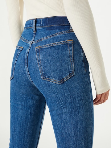Abercrombie & Fitch Regular Jeans 'MARBELED' i blå