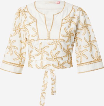 SCOTCH & SODA Blus i beige: framsida