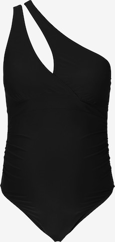 Esprit MaternityJednodijelni kupaći kostim - crna boja: prednji dio