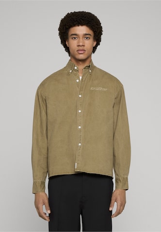 Regular fit Camicia 'Everyday' di Another Cotton Lab in marrone: frontale