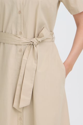 Fransa Kjole 'FANTY' i beige