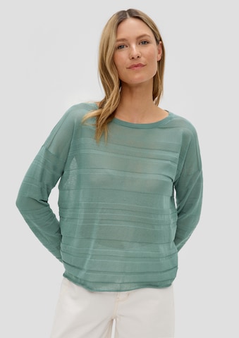 Pull-over s.Oliver en vert : devant