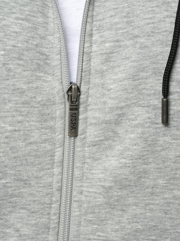 U.S. POLO ASSN. Sweat jacket 'UMOtto' in Grey
