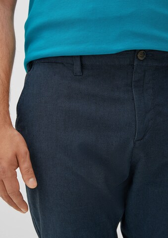 s.Oliver Tapered Broek in Blauw