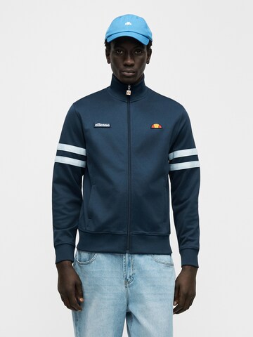 ELLESSE Sweatvest 'Roma' in Blauw: voorkant