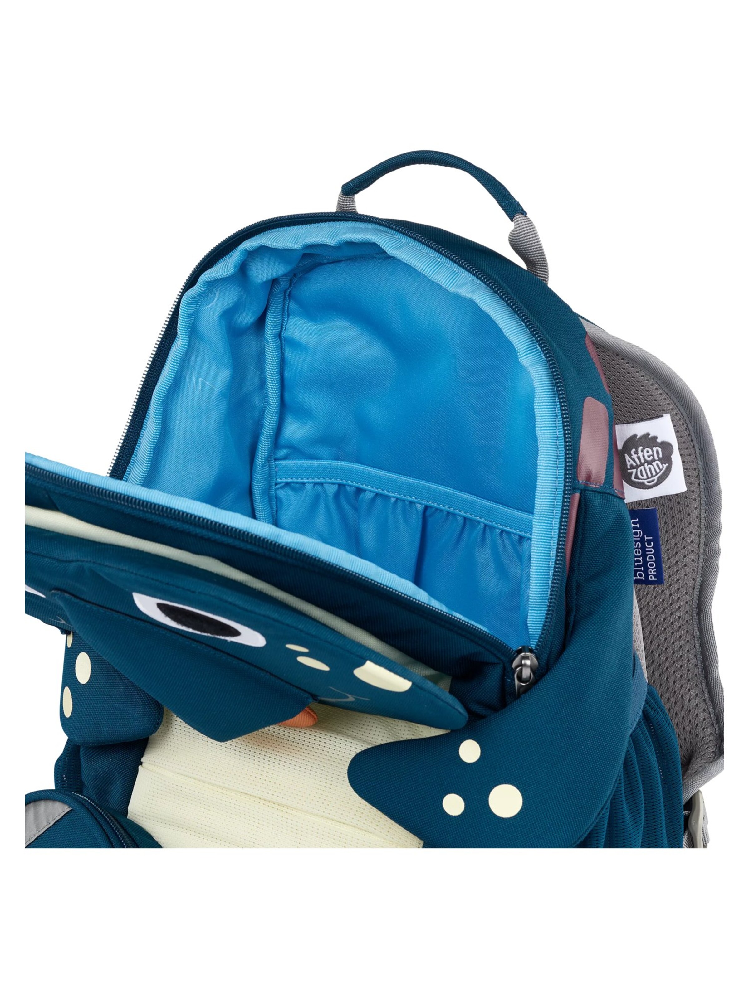 Affenzahn Backpack 'Großer Freund' in Blue