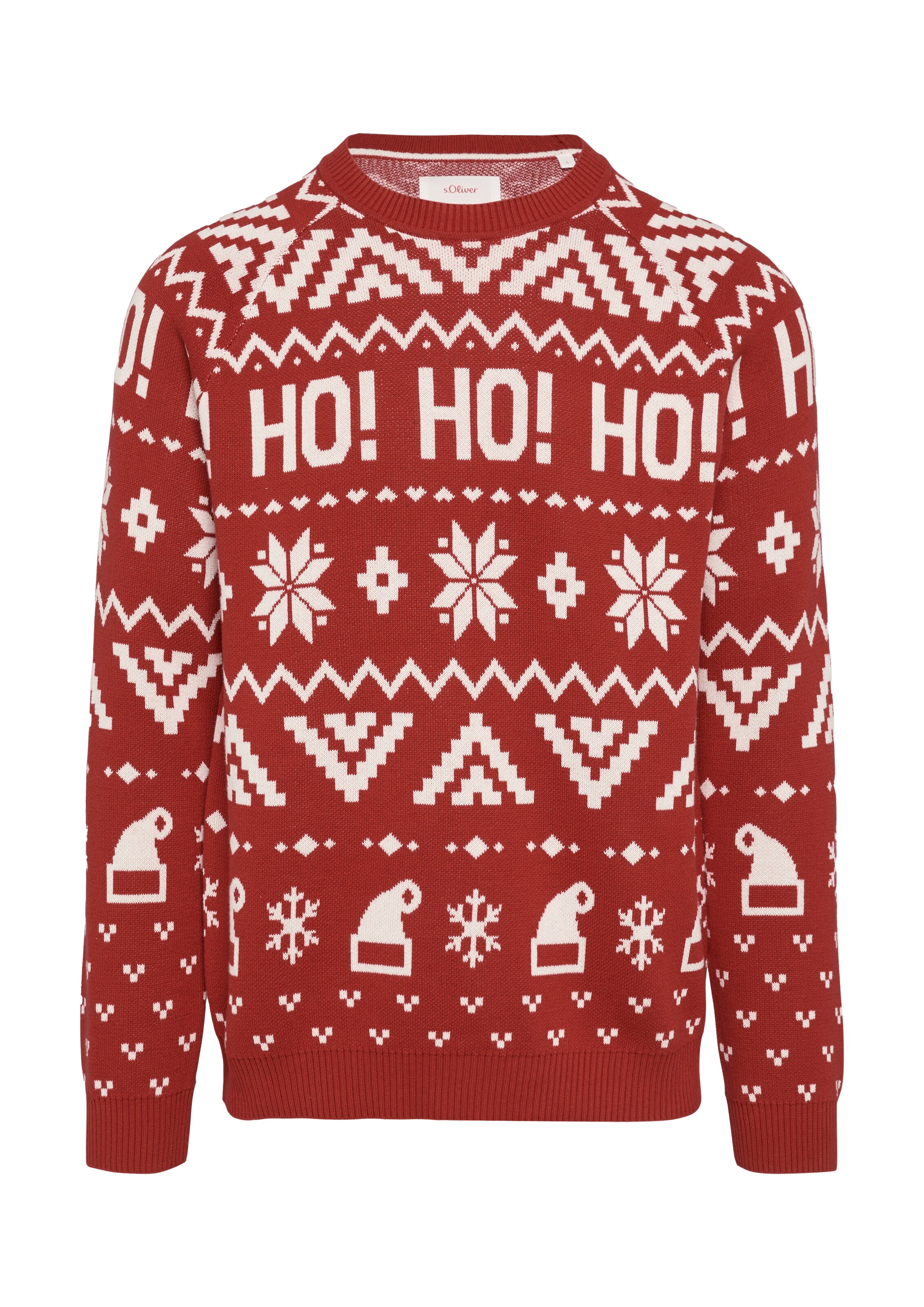 s.Oliver Trui in Rood: voorkant