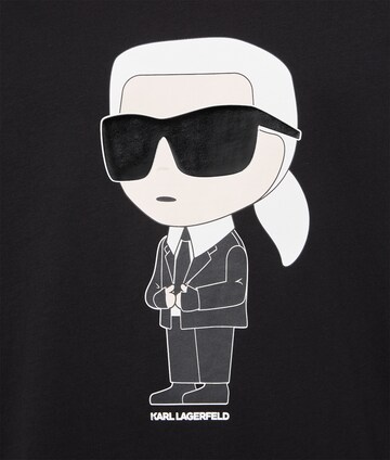 Karl Lagerfeld Тениска в черно