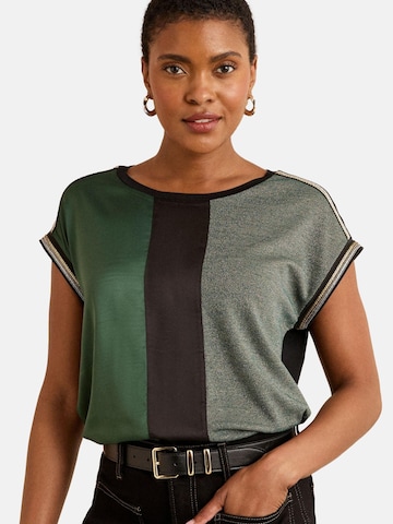 love & roses T-Shirt in Schwarz: Vorderseite