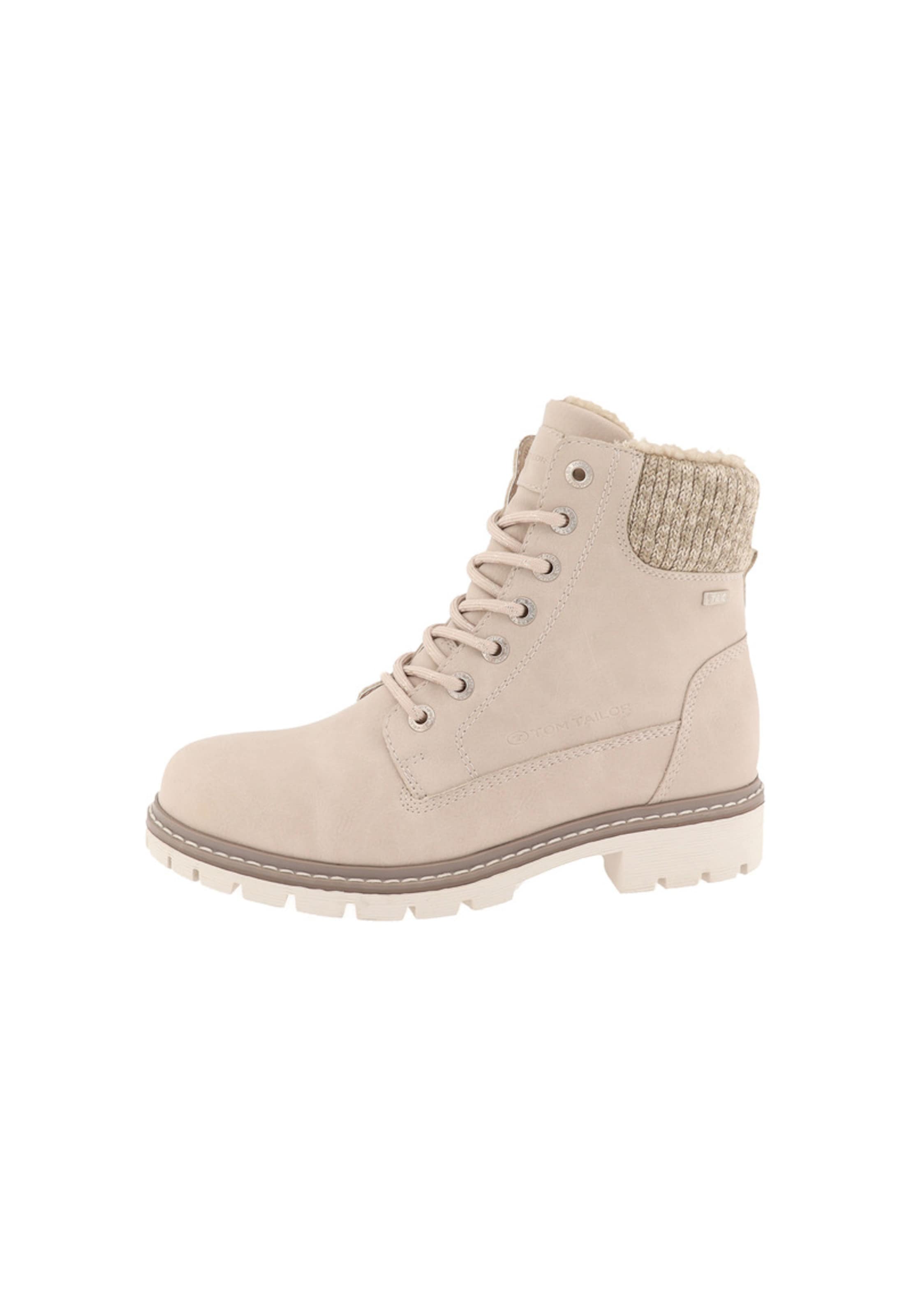 TOM TAILOR Stiefel in Beige: Vorderseite