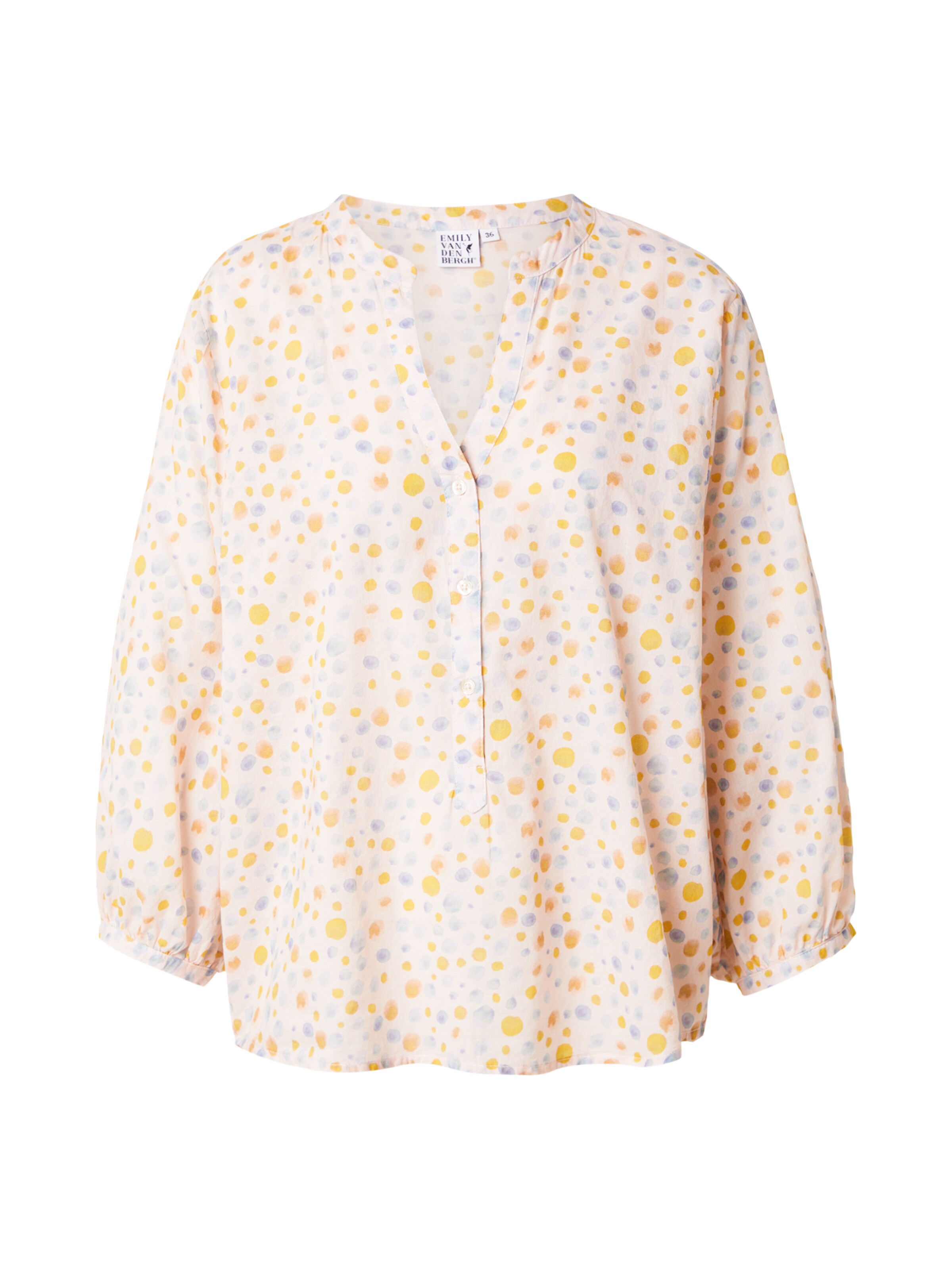 Bluză de la Emily Van Den Bergh pe albastru: față