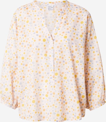 mėlyna Emily Van Den Bergh Palaidinė: priekis