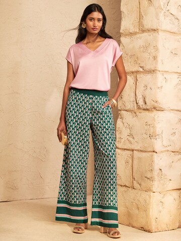 love & roses Wide leg Pants in Green