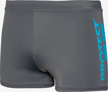 PROTEST Swim Trunks 'CARSTEN' in Grey: front