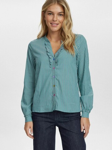 NÜMPH Bluse 'FARRAH' in Grün: Vorderseite