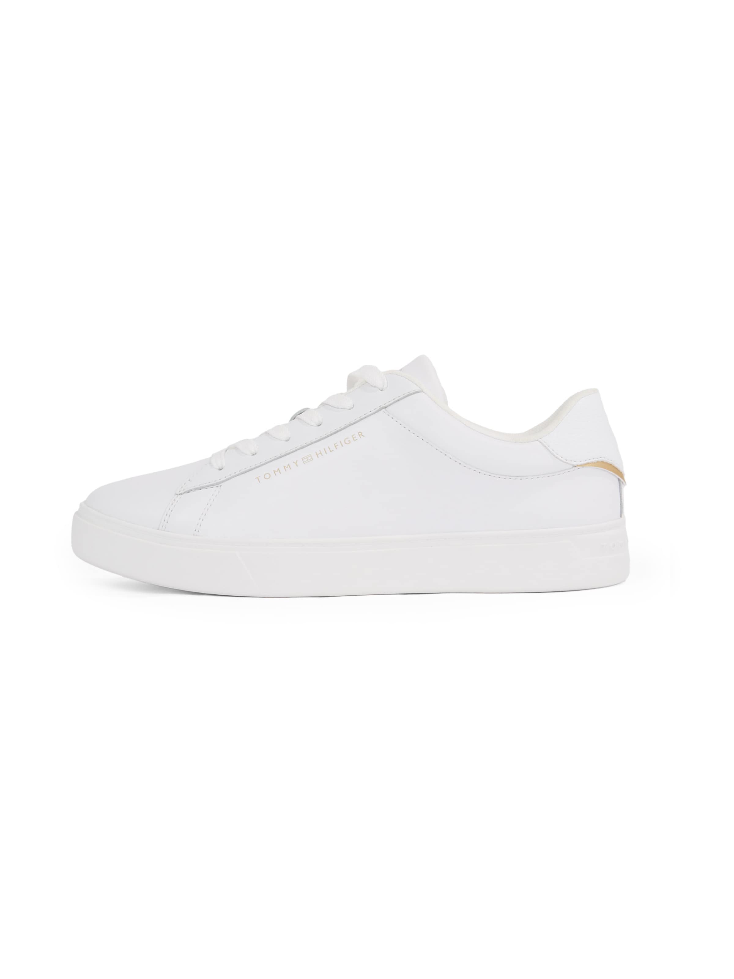 TOMMY HILFIGER Platform trainers 'Essential Court' in White: front