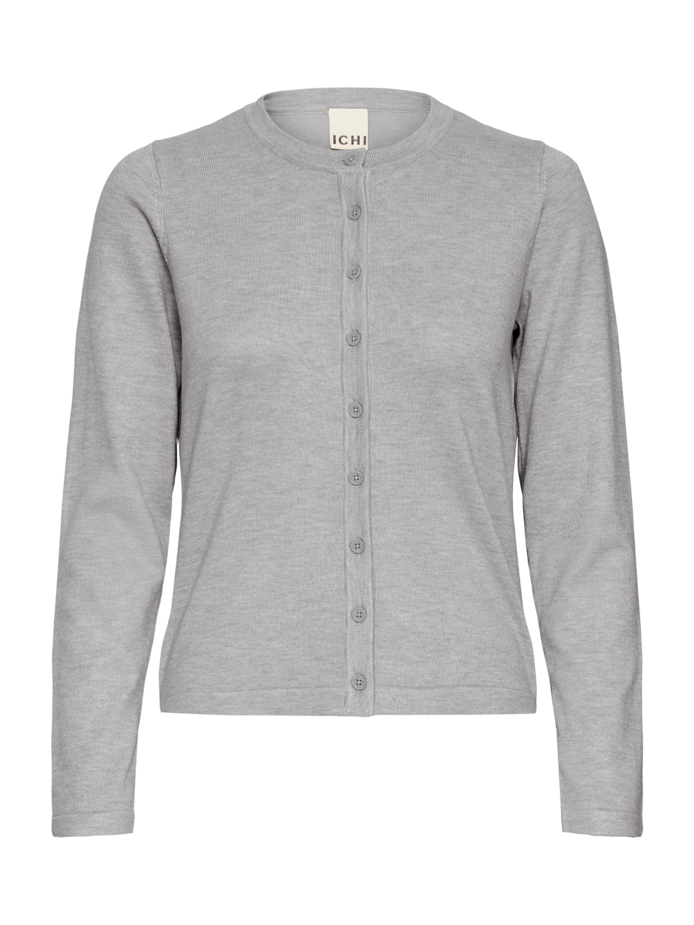 ICHI Cardigan 'IHLULS' i grå: forside