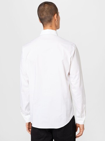 Just Cavalli Regular fit Button Up Shirt 'POPLIN DAVID' in White