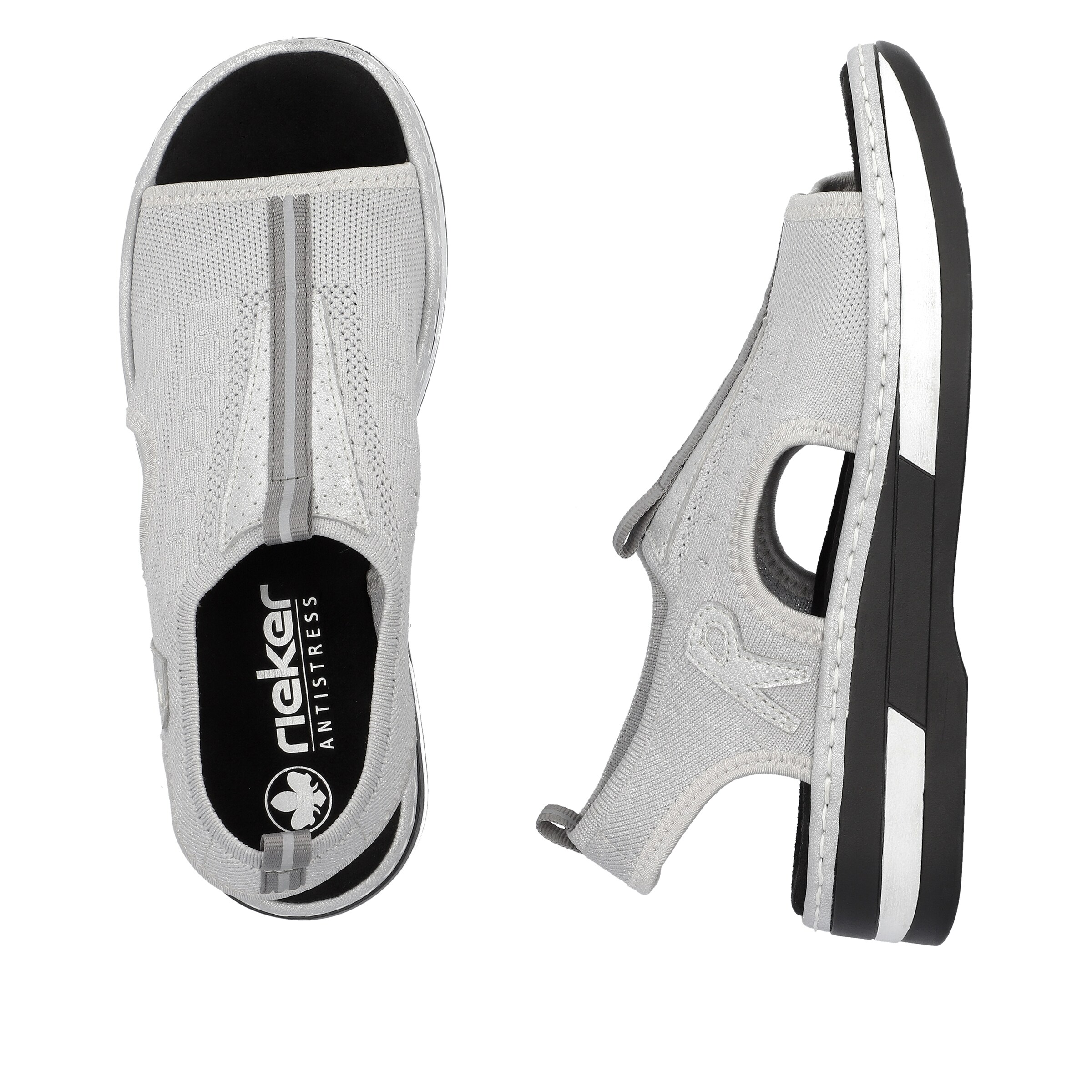 Rieker Sandals in Silver