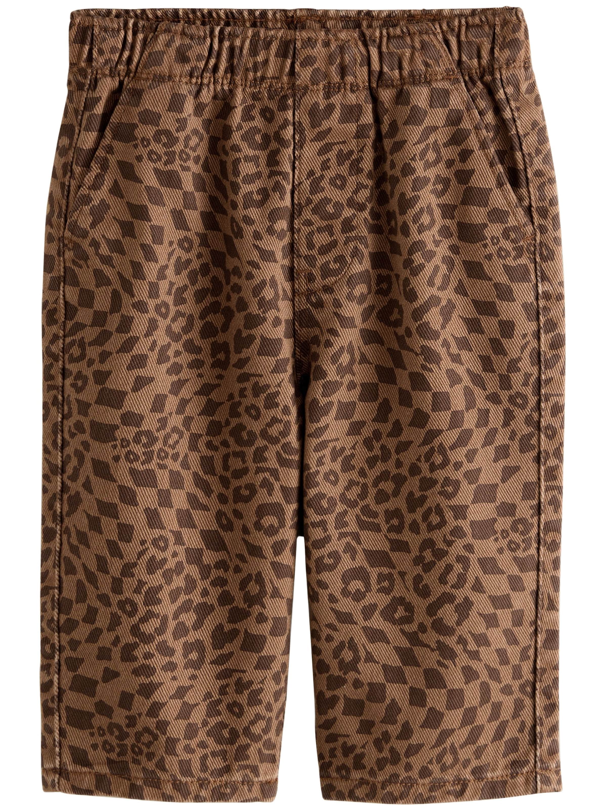 Next Обычный Штаны в Коричневый: спереди