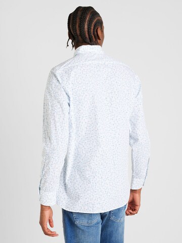 BOSS - Ajuste regular Camisa 'Remiton' en blanco