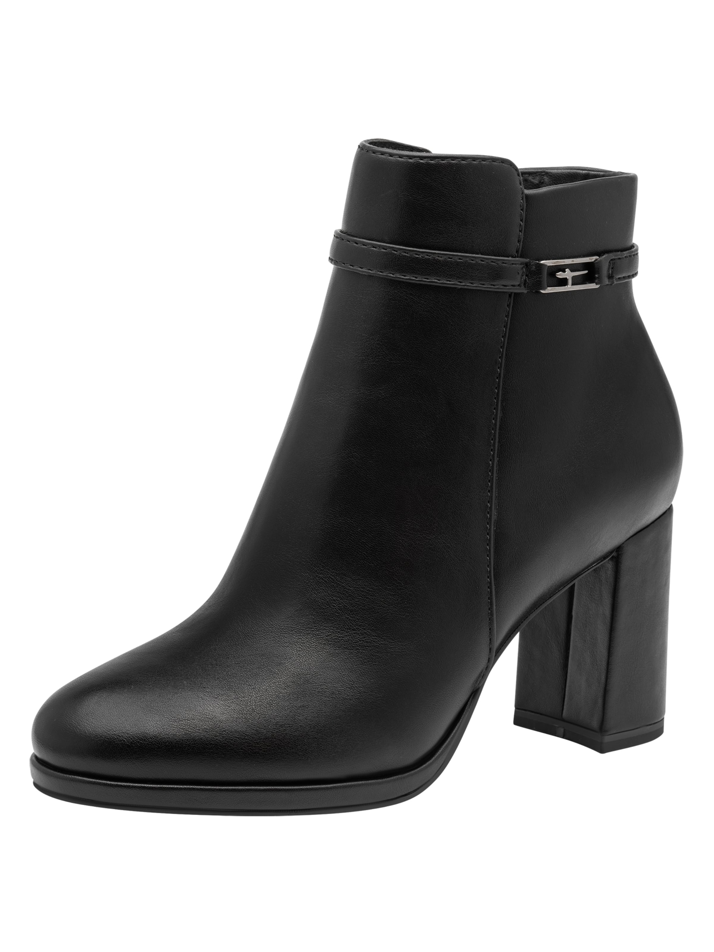 Bottines Tamaris en noir : devant