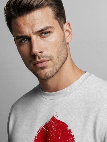 Neverless Sweatshirt 'Sparta 2'‌‌‌‌ in Grau