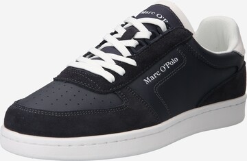 Marc O'Polo Sneakers laag 'Vincenzo' in Blauw: voorkant