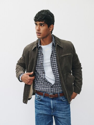 Veste mi-saison Next en gris : devant