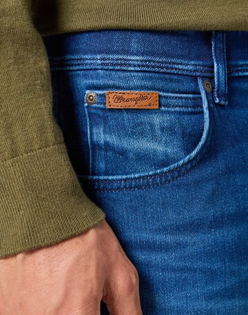 WRANGLER Слим Джинсы 'TEXAS SLIM' в Синий