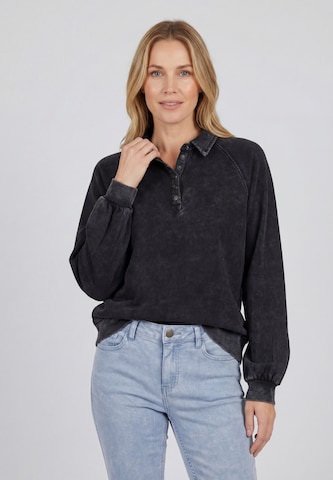 Sweat-shirt CALEY en noir : devant