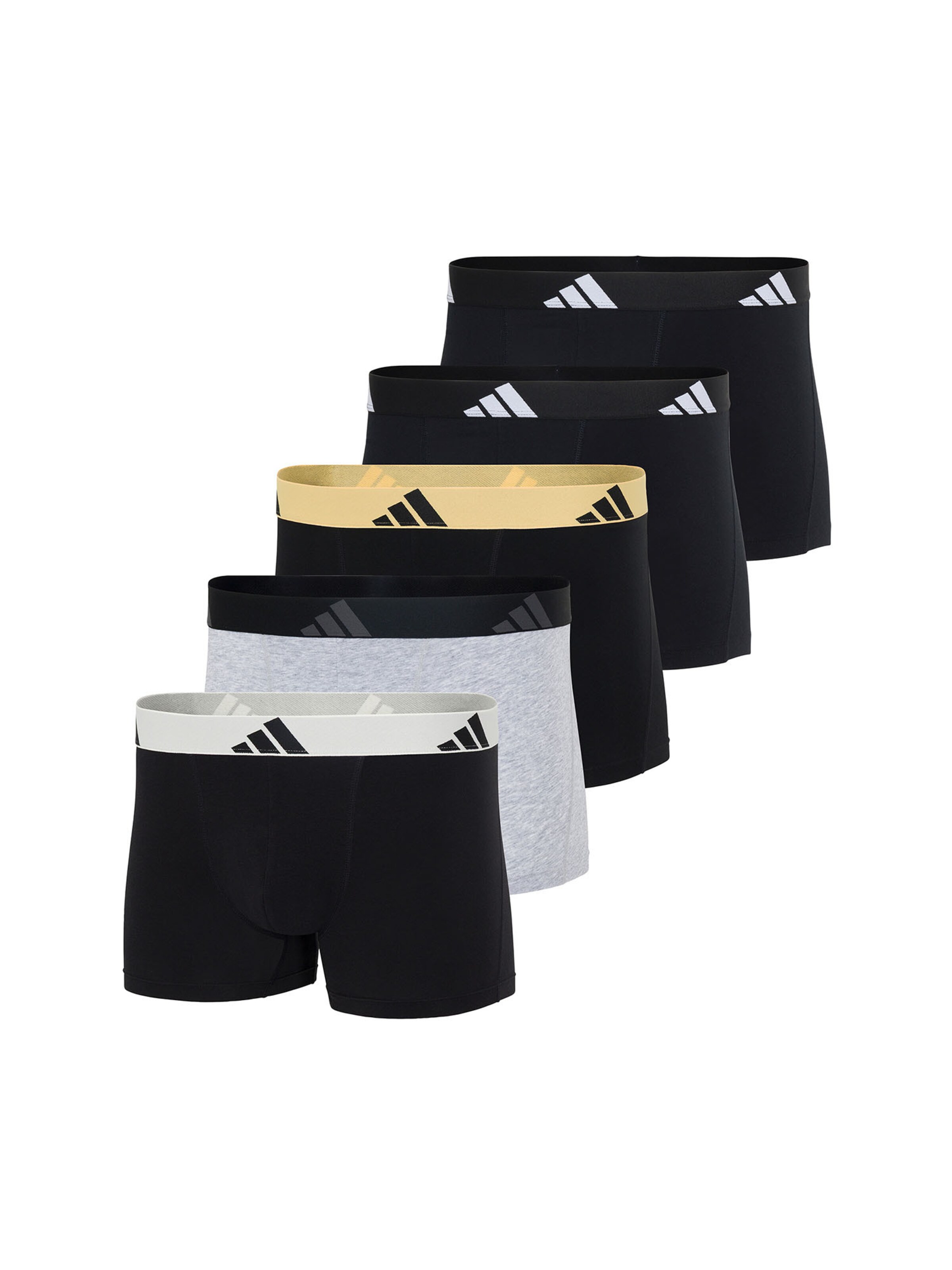 ADIDAS SPORTSWEAR Boxer ' Active Flex Cotton ' in graumeliert / schwarz, Produktansicht