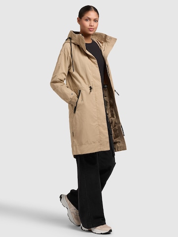 khujo Between-seasons coat 'Silica2' in Brown