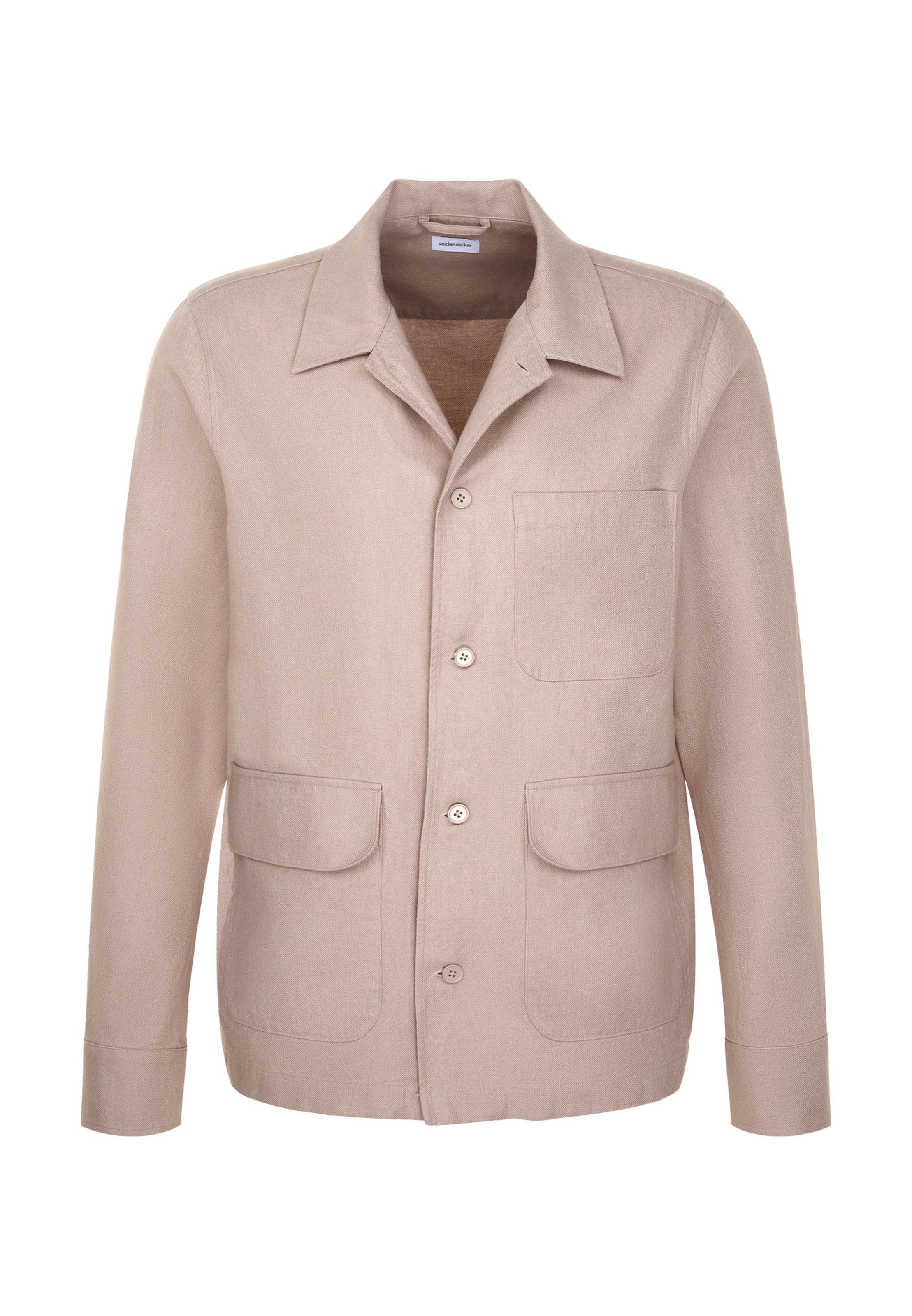 Veste mi-saison SEIDENSTICKER en marron : devant