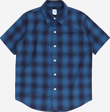 GAP Regular fit Button up shirt in Blue: front