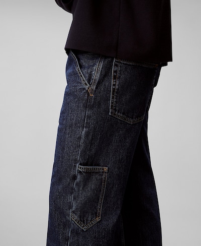 Calvin Klein Jeans Jean en bleu foncé, Vue avec produit