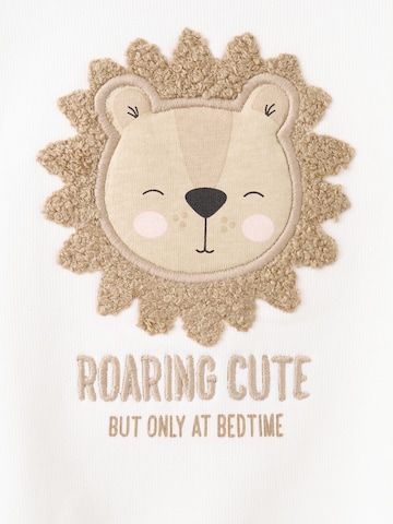 MANGO KIDS Mikina 'ROAR' – bílá