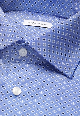 SEIDENSTICKER Regular fit Button Up Shirt in Blue